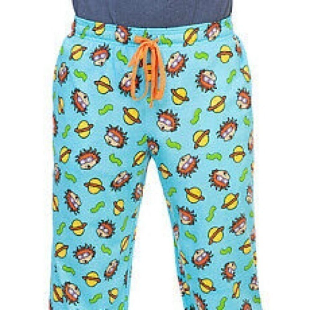 Rugrats Chuckie Cozy Lounge/PJ Pants w/ Pockets Lg